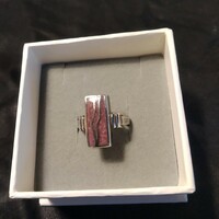 Elegant, modern 925 silver ring