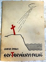 A palm-sized cloud by Imre Jakus - antique book 1941.