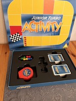 Junior turbo activity board game