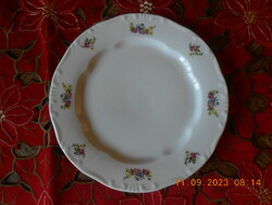 Zsolnay virágcsokor mintás süteményes tányér II