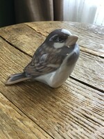 Régi Royal Copenhagen porcelán kis madár figura