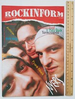 Rockinform magazine 96/4 raw anthrax ramones running wild krupps garbarek moreira bb king sing sing