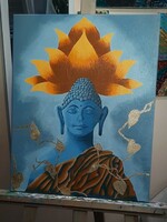 Buddha festmény rendelésre