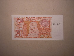 Algeria-20 dinars 1983 unc