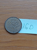 Canada 1 cent1984 ii. Queen Elizabeth, bronze 160.