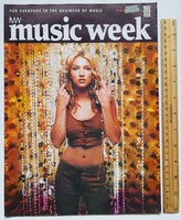 Music Week magazin 00/5/6 Britney Spears Travis Dandy Warhols Ronan Keating Lesley Garrett Beastie B