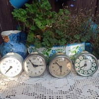 Soviet Sevan alarm clock 4 pieces in one