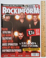 Rockinform magazin 09/3 U2 Springsteen Five Finger DP Deathstars Sepultura Rasmus Darkthrone
