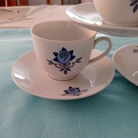 Blue pattern winterling kirchenlamitz coffee/tea cup with plate