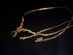 14.kr.arany nyakék Turmalinnal-Brillekkel.