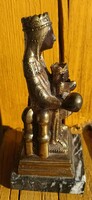 Mária de Montserrat bronz Madonna szobor
