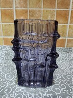 Vladislav urban purple glass vase