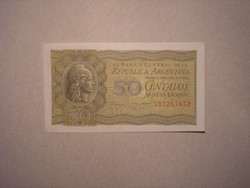 Argentína-50 Centavos 1952 UNC