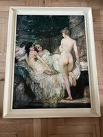 Károly Lotz nude print