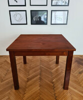 Solid teak dining table