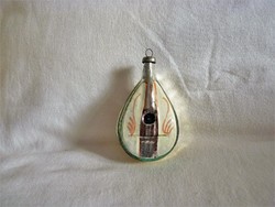 Old bottle of Christmas tree decoration - mandolin!