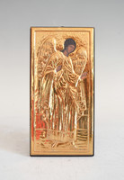 Régi ikon reprodukció XX közepe század ezüst keretben. Szent Angyal"Szeretet"