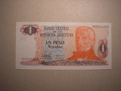 Argentína-1 Peso 1983 UNC