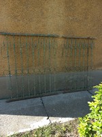 Antique wrought iron fence