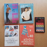 5 pcs.-Os knitting, crochet book package