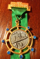 /Austrian/ship commemorative medal, with breast ribbon /