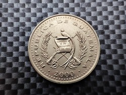 Guatemala 25 centavo, 2000