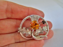 Wonderful old silver brooch