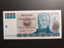 Argentina-1000 pesos 1984 oz