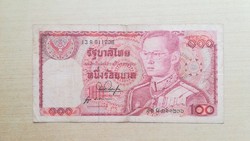 Thaiföld 100 Baht 1978