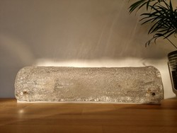 Mid-century ice glass mennyezeti/fali lámpa