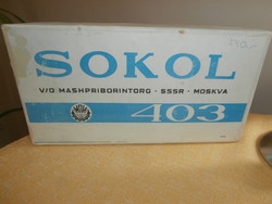 Retro sokol radio box