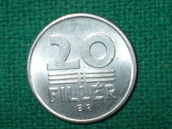 20 Filér 1973 ! It was not in circulation! Greenish!