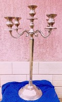 Huge, multi-arm candlestick with original tap, a unique rarity