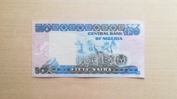 Nigéria 50 Naira 1991