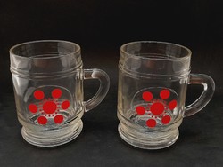 Ovis mug in a pair, centrum varia, with sun pattern
