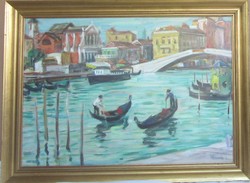 József Molnár: thoughts oil painting, wood fiber, juried, 50x70 cm 80x60 cm