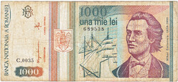 Románia 1000 lej 1993 G