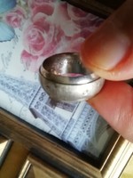 925 Sterling silver maker marked ring, beautiful size 17