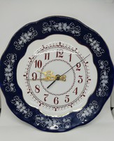 Zsolnay porcelain pompadour clock!
