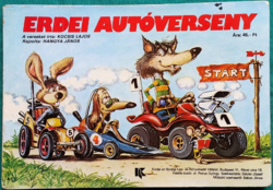 'Lajos Kocsis: forest car race > children's and youth literature > dusters