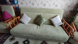 Retro folding sofa