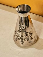 Beautiful art nouveau metal vase