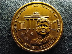 35th US President John F. Kennedy in Berlin commemorative medal (id64581)