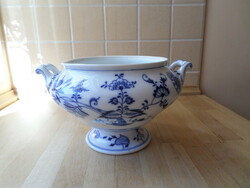 Antique tk thun onion pattern soup serving bowl