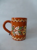 Sárospataki glazed ceramic mug
