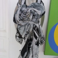 Large silk scarf