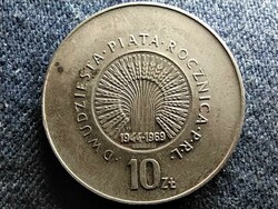 Poland 25 Years of the People's Republic 10 zlotys 1969 mw (id56641)
