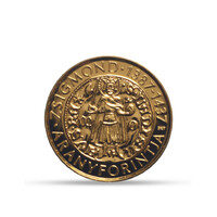 Zsigmond Aranyforintja 50.000 Forint Piedfort 13.96 gr 20 mm Zárt bontatlan kapszulában 2014