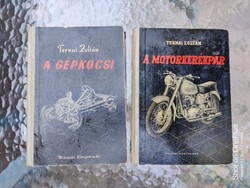 Motorcycle and car books are for sale in Terna