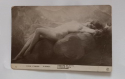 Művészeti képeslap (Női akt) Francia